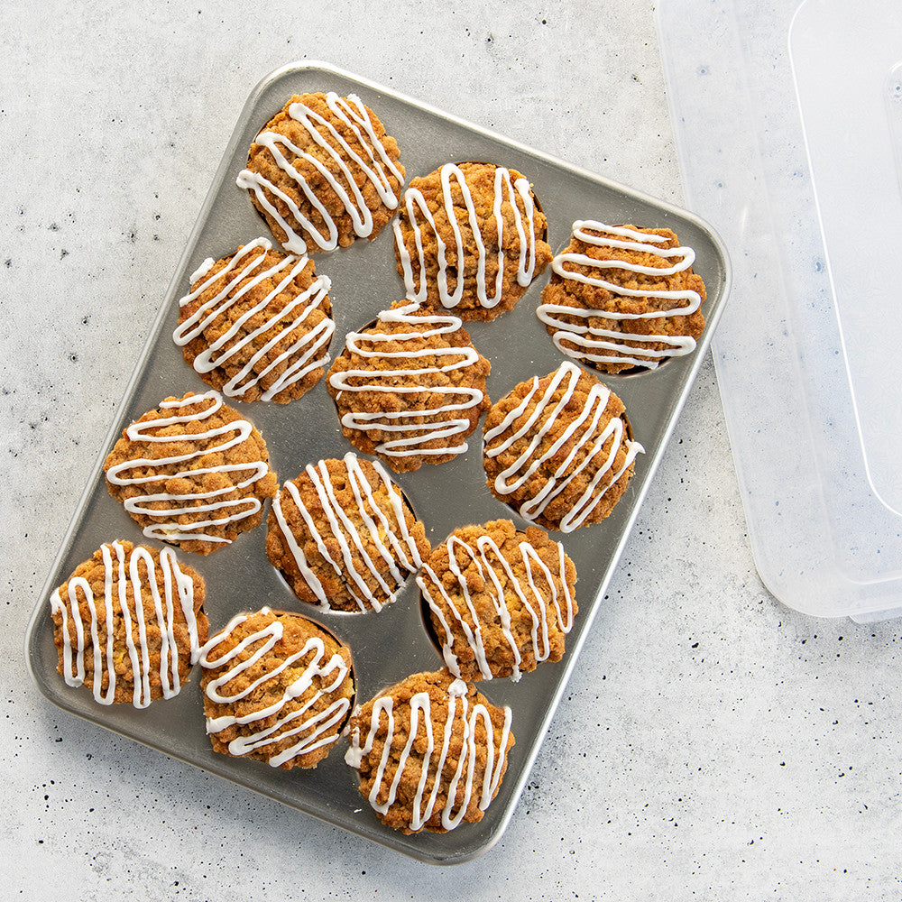 Nordicware 12 Cavity Muffin Pan with High-Domed Lid