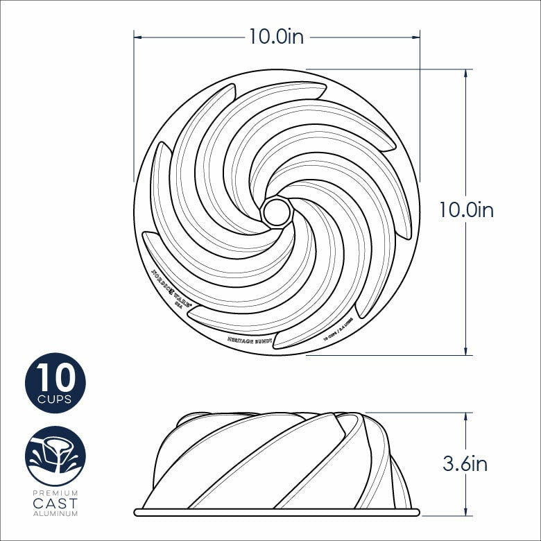 Nordicware Heritage Bundt Pan
