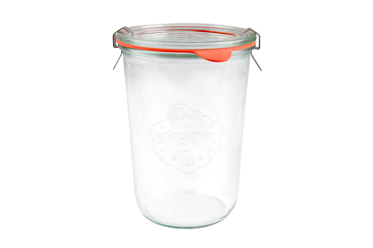 Complete Weck Glass Jar W/Lid 850Ml 100X147Mm (743)