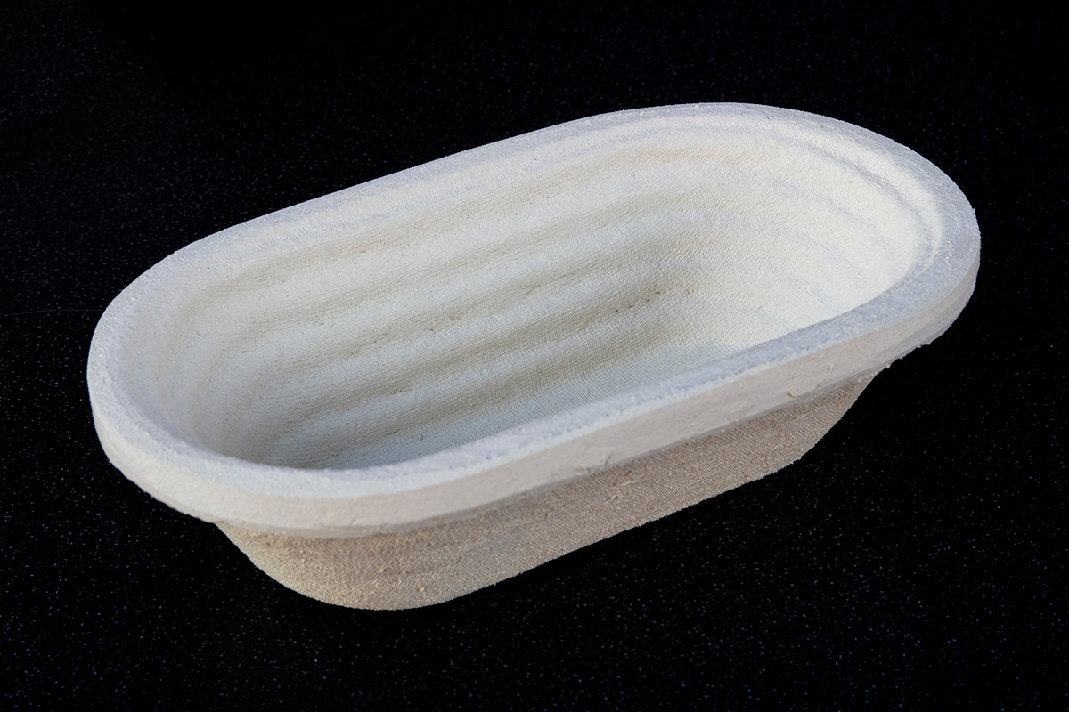 500g Oval Banneton - Spiral Pattern