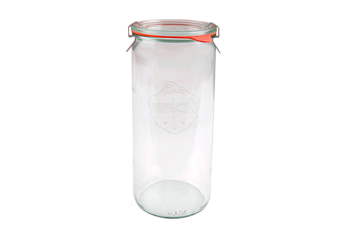 WECK 908 – 1040ml Cylindrical Glass Jar