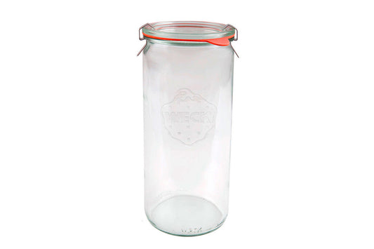 WECK 908 – 1040ml Cylindrical Glass Jar